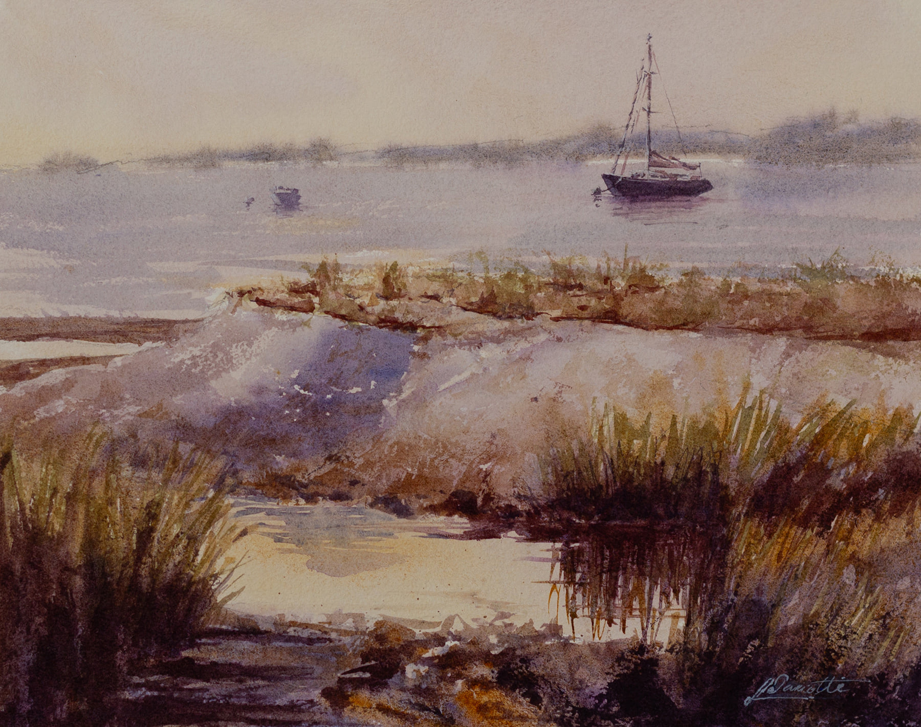 Across Mt Hope Bay by Lucy Iannotti, 