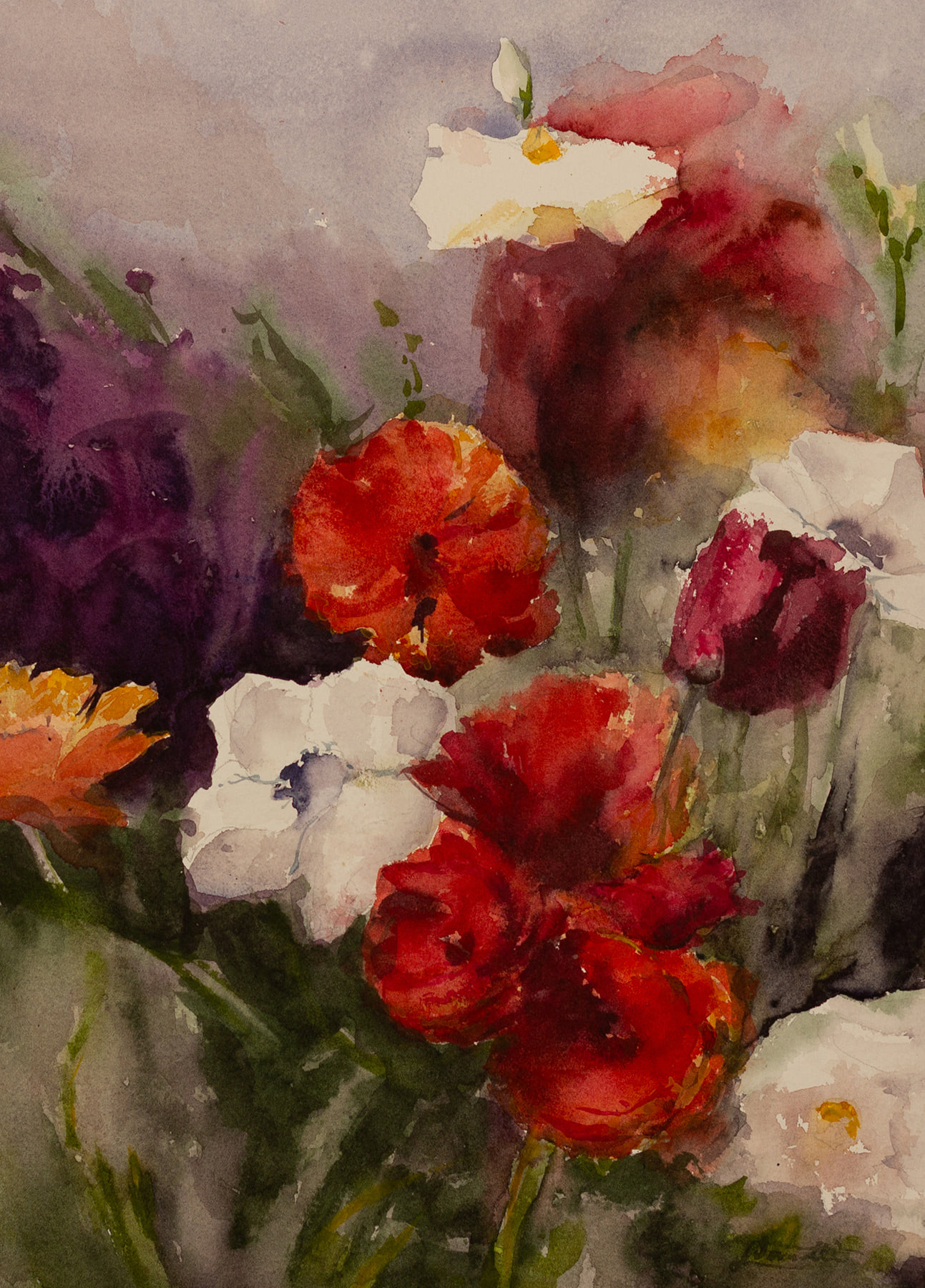 Anemones II by Lucy Iannotti, 