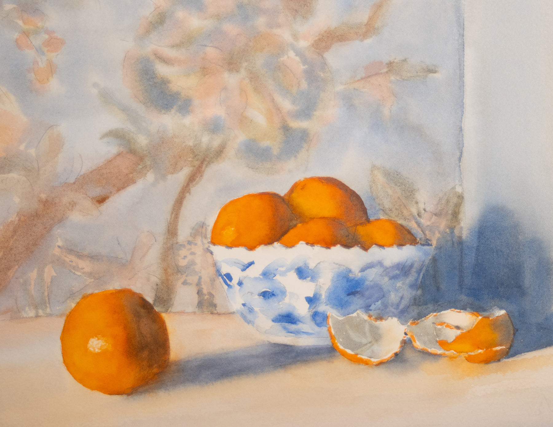 Clementines in Chinoserie by Lucy Iannotti, 